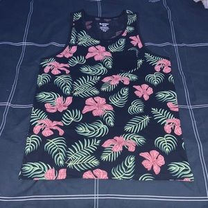 Pocket tank with print